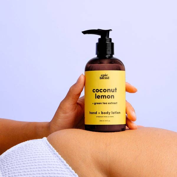 Epic Blend - Coconut Lemon Hand and Body Lotion Vegan
