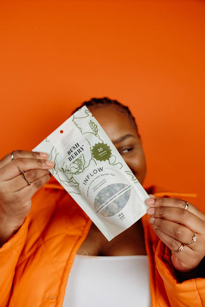 Bush Berry - Organic Inflow Tea for Monthly Rhythm | Loose Leaf