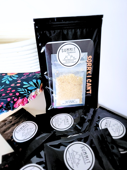 ORGANIC 130 Year Old Summit Sourdough Starter Kit