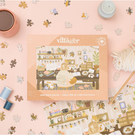Villager Puzzles - Grandma Hobbies | 1000-Piece Puzzle | Designed in Canada