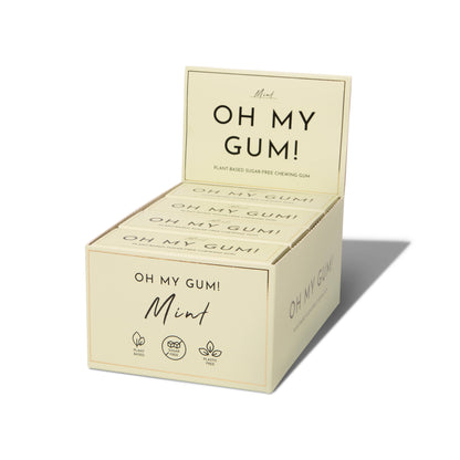 OH MY GUM! - OH MY GUM! - MINT CHEWING GUM - PLANT-BASED SUGAR-FREE
