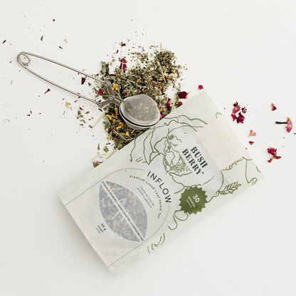Bush Berry - Organic Inflow Tea for Monthly Rhythm | Loose Leaf