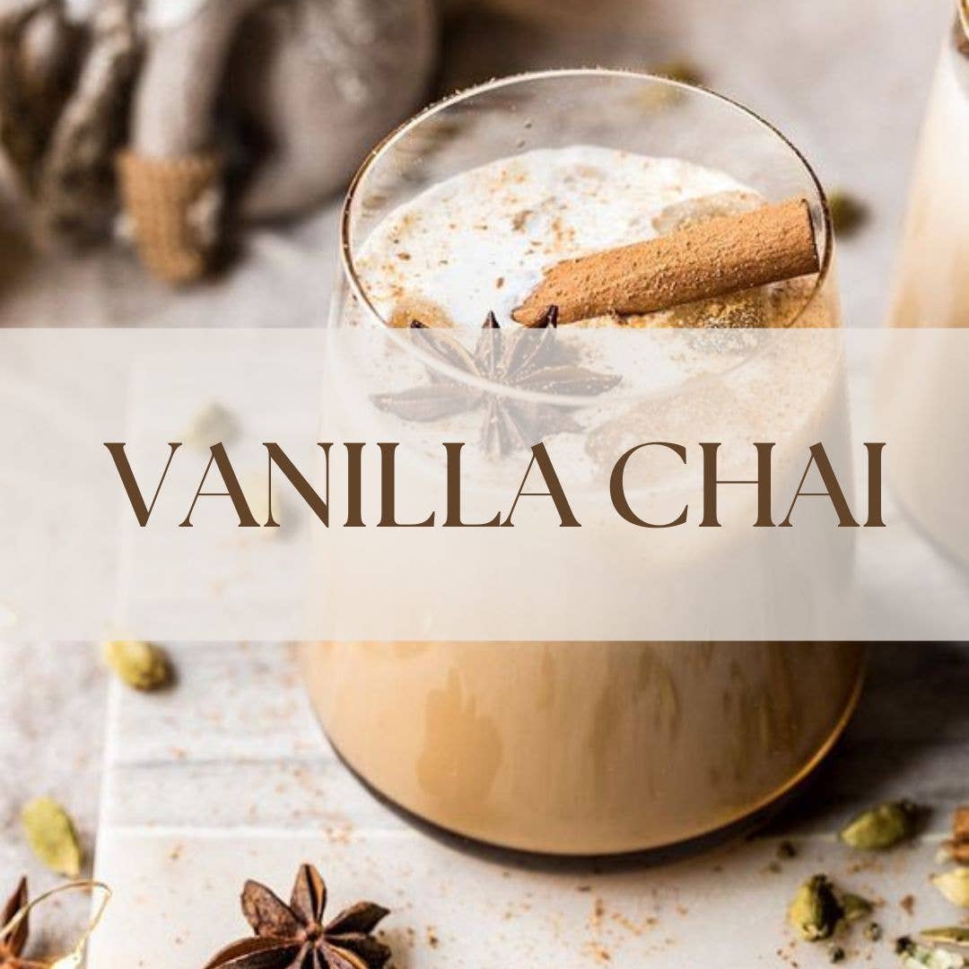 VANILLA CHAI | 8OZ NON TOXIC SOY CANDLE