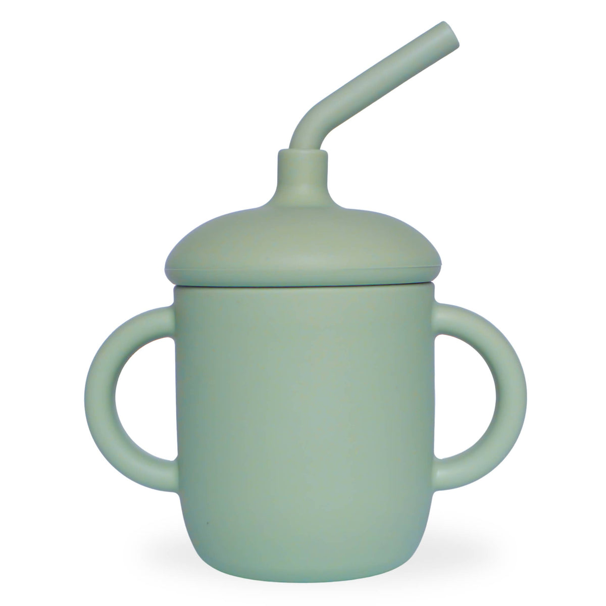 Baby Bliss - Sippy Cup with Straw, Spill-Proof & Anti-Stain - Sage