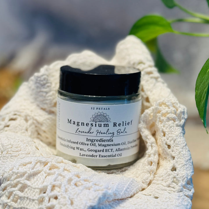 12 Petals Magnesium balm (unscented)
