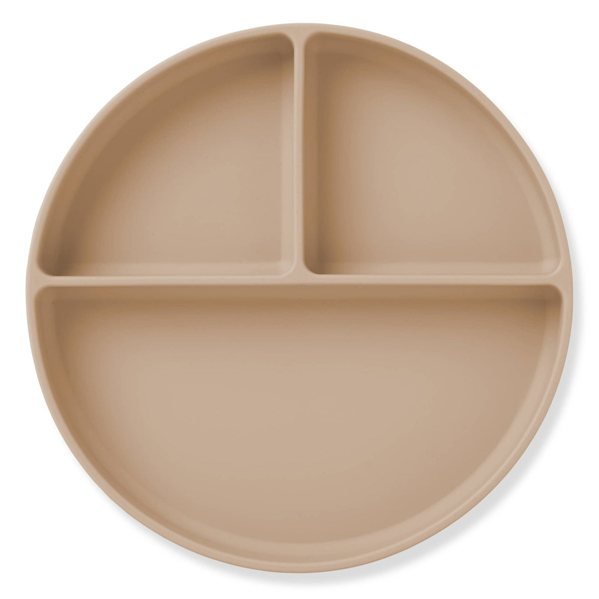 Oatmeal Baby Plate with Suction