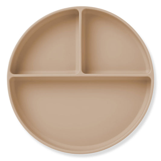 Oatmeal Baby Plate with Suction