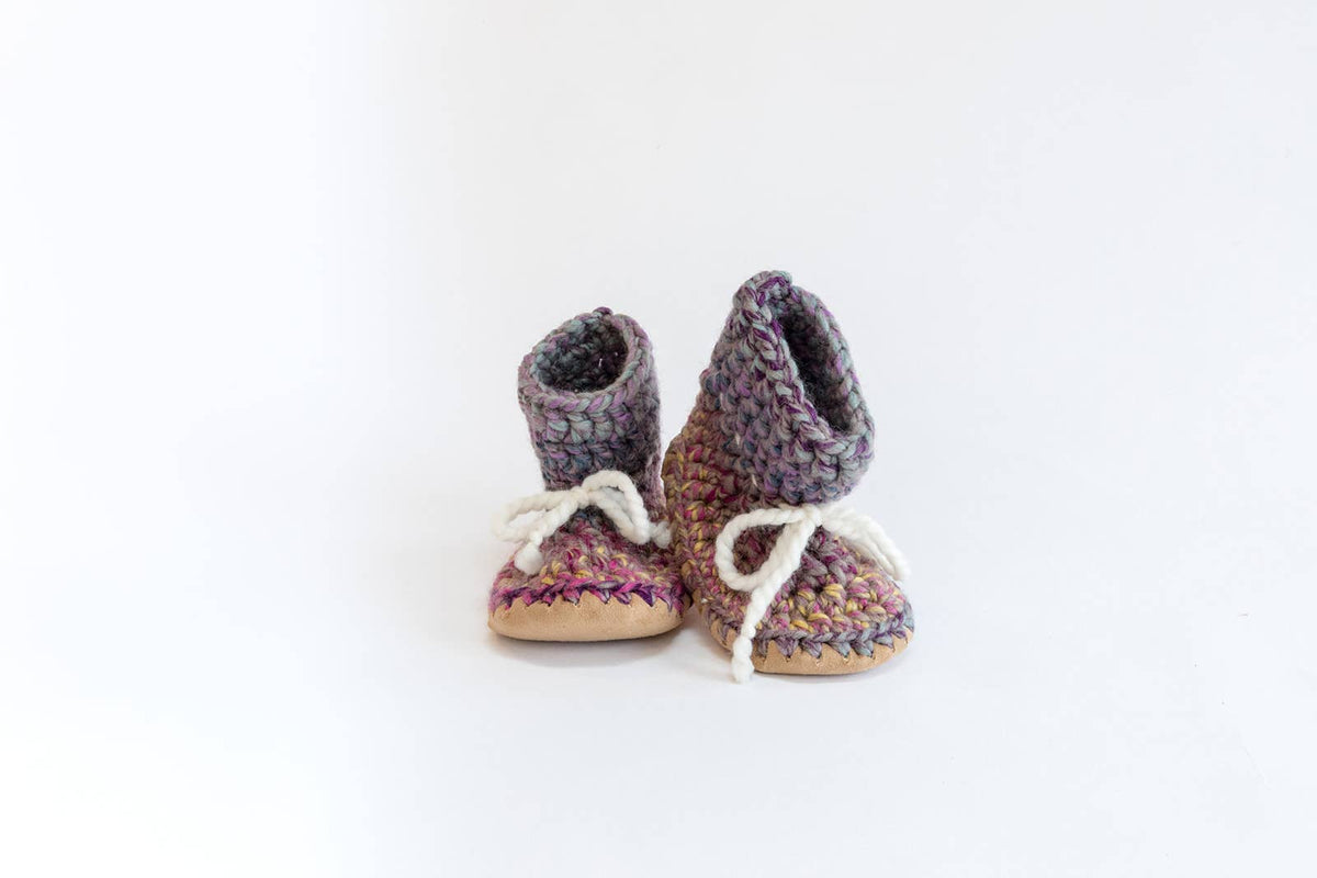 Delilah Handmade Wool Booties