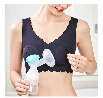 Seamless Hands-Free Pumping Bra